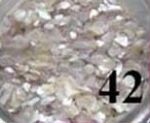42 muszle kruszone muszelki masa perłowa