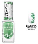 016 METALLIC zielony BLUR INK atrament do zdobień Victoria Vynn 10ml vinn pigment tusz nailart