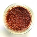 Ł miedź miedziany rudy bulion grysik kawior caviar kuleczki metaliczne