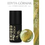901 NIGHT GLOW CAT\'S EYE GLITTER hybryda CHIODO pro soft 7ml