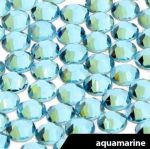 cyrkonie ss 5 a\'la Swarovski aquamarine acquamarine jasnomorskie ok. 100 szt ss5 szkiełka kryształki