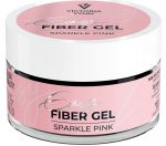 Victoria Vynn EASY FIBER GEL Sparkle Pink 15ml Żel budujący z mikrowłóknem i drobinkami  różowy