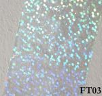 FT03 080D 116D fclearbigglitter folia transferowa do odcisku foil
