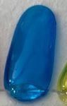 TOP COAT GLASS BLUE topcoat INDIGO  lakier hybrydowy 7 ml