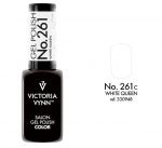 261 White Queen black and white b&w gel Polish Victoria Vynn lakier hybrydowy 8ml hybryda vinn