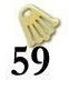 złote blaszki 59 metalowe 10szt do zdobienia paznokci