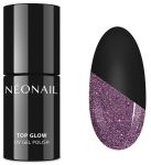 7,2 ml LAKIER HYBRYDOWY TOP GLOW SPARKLING Neo Nail neonail no wipe drytopdry 7809 7890