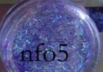 nfo5 niteczki hologramowe spiderweb nitki igiełki do paznokci długie sianko