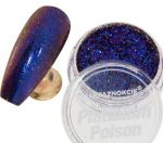 Płatki do paznokci Platinum Poison 03 opalizujące PŁATKI ALU chrome flakes efekt out of space