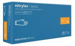 XS rękawiczki nitrylex pf classic BLUE nitrylowe 100szt niebieskie mercator medical