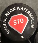 570 Neon Watermelon SEMILAC 7ml hybryda lakier hybrydowy #maj2021