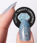 SEMILAC 610 FROSTY CHRISTMAS Lakier hybrydowy UV Hybrid 7ml