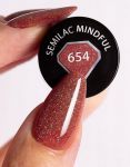 654 MINDFUL SEMILAC 7ml hybryda lakier hybrydowy