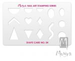moyra shape card 04 szablon do stempli pieczątek