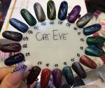 01 słowianka cat eye hybryda magnetic magnetyczna kocie oko gel polish lakier hybrydowy 10ml