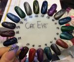 13 słowianka cat eye hybryda magnetic magnetyczna kocie oko gel polish lakier hybrydowy 10ml
