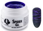 Spider Gel METALICZNY FIOLETOWY VIOLET METALIC żel do zdobień pajęczyna Allepaznokcie 3g 3ml