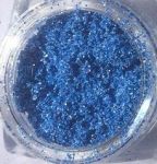 pyłek sugar niebieski efekt szronu frost matowy matu do wcierania Allepaznokcie