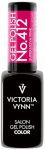 412 Supernova Pink GLASS LUNAglass  Gel Polish Victoria Vynn lakier hybrydowy 8ml