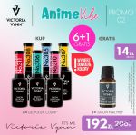 6 hybryd z kolekcji anime vibe Victoria Vynn + nail prep gratis hybryda vinn