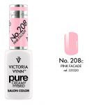 B208 Pink Facade city breeze Victoria Vynn lakier hybrydowy 8ml hybryda pure creamy hybrid