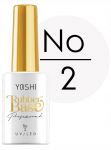 YOSHI baza kauczukowa RUBBER BASE 2 02 no2 lakier hybrydowy 10ml 10 ml