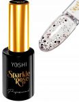 YOSHI TOP TOP SPARKLE ROSE lakier hybrydowy 10ml 10 ml