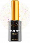 YOSHI TOP TOPFETTI MILKY lakier hybrydowy 10ml 10 ml