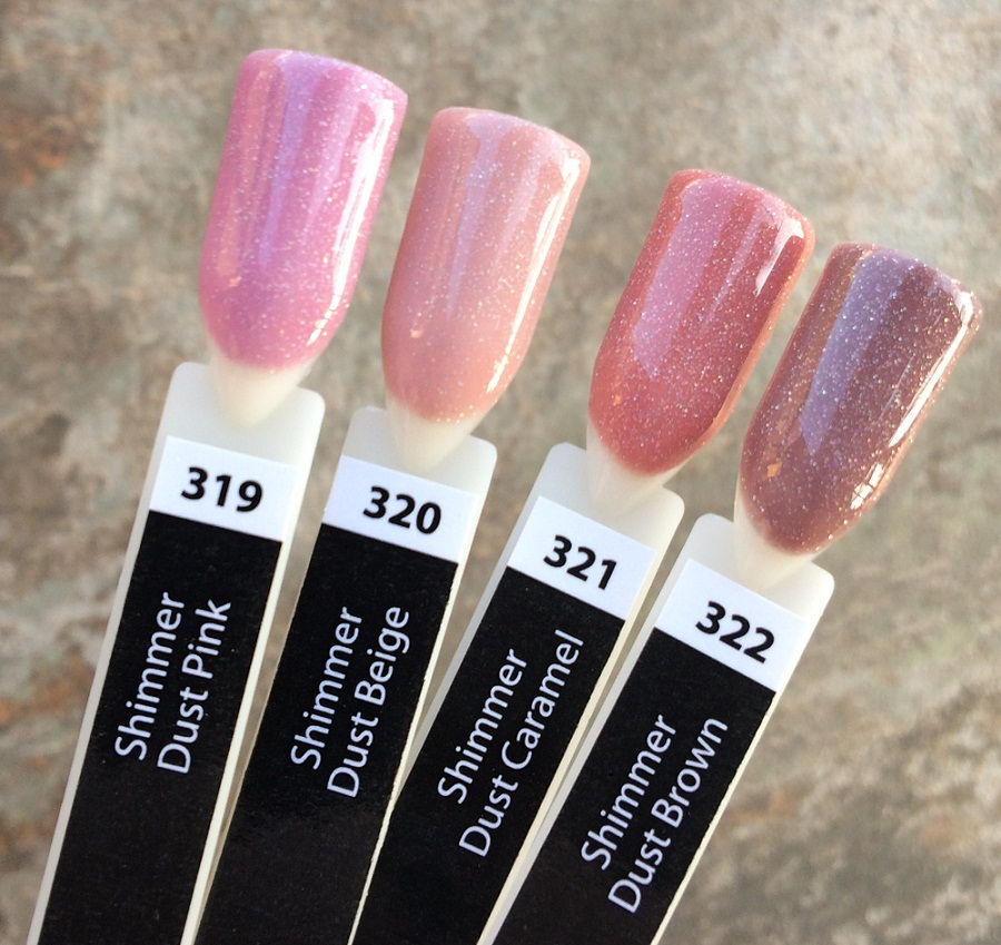 321 semilac Shimmer Dust Caramel magiczny brokatowy 7 ml